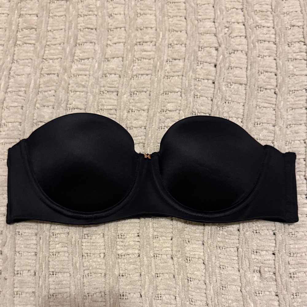 NWOT Savage X Fenty Black Strapless Bra